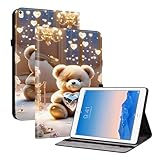 [Matériaux de première qualité]: Étui flip est fait de cuir PU de première qualité soigneusement sélectionnés et de TPU pour fournir. Il est doux, respirant et élastique. Les matériaux robustes offrent une protection complète du corps de votre iPad contre les chutes et les rayures.