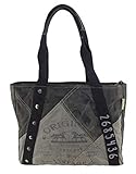 Sunsa Handtasche Damen Tasche Shopper Schultertasche Tote große Handgelenktasche Henkeltasche Damentasche Canvastasche Weekender retro Vintage mit Canvas Leder Umhängetasche Tragetasche Abendtasche