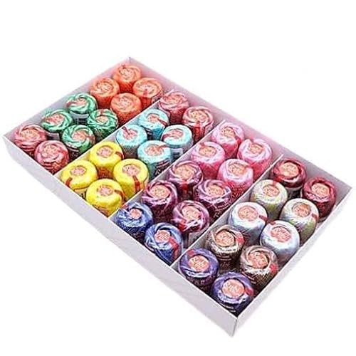 Kit Linha Rubi Brilhante - 40 Novelos Mesclas - Círculo