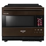 シャープ ウォーターオーブン ヘルシオ AX-LSX3A-T ブラウン 30L 2段 コンベクション あぶり焼き 音声操作 対話 スマホ連携 高性能センサー プレミアムモデル