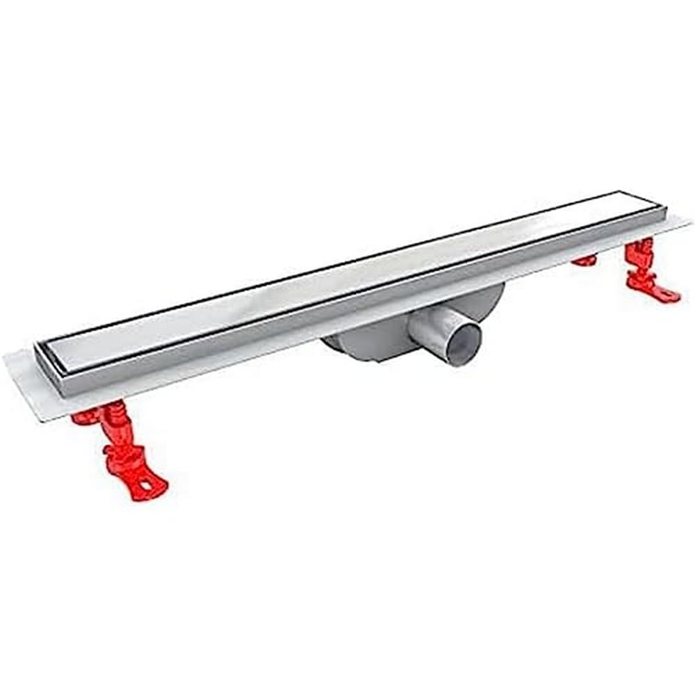 Tycner Alfa Linear Duschrinne Inox Befliesbar Doppelseitig 70 cm Länge Abfluss