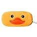 Start Cartoon Plush Portable Pencil Case Pen Bag (Yellow Duck)