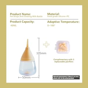 Kitten-Bottles-for-NursingPuppy-Bottles-for-Nursing-Puppy-Milk-Anti-Choking-Puppy-Feeder-Designwith-3pcs-Replaceable-and-Reusable-Silicone-Nipples-for-Feeding-Newborn-Pets-Yellow-40ml3pcs - Cucciolini Doodles   Kitten-Bottles-for-NursingPuppy-Bottles-for-Nursing-Puppy-Milk-Anti-Choking-Puppy-Feeder-Designwith-3pcs-Replaceable-and-Reusable-Silicone-Nipples-for-Feeding-Newborn-Pets-Yellow-40ml3pcs