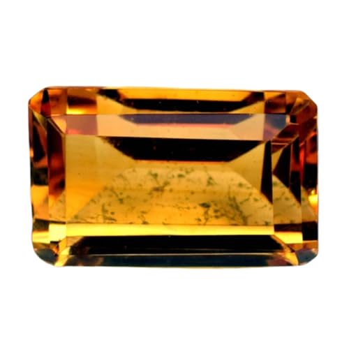 Citrine naturelle rectangulaire 15mm pour création de bijoux DIY GH_NAT_08034
