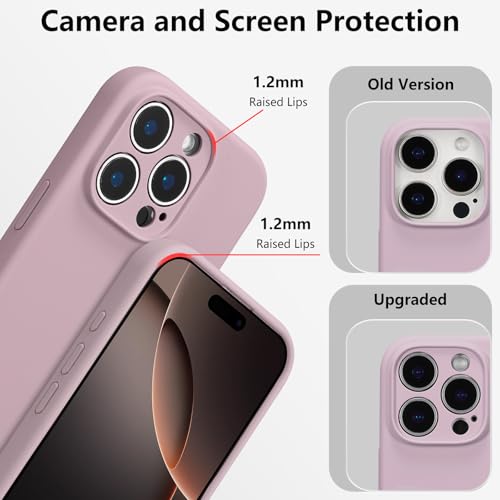 Coque silicone iPhone 13 Pro avec doublure microfibre douce luxe