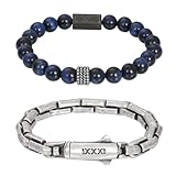 iXXXi Men Schmuckset Lourdes Silber | 18cm