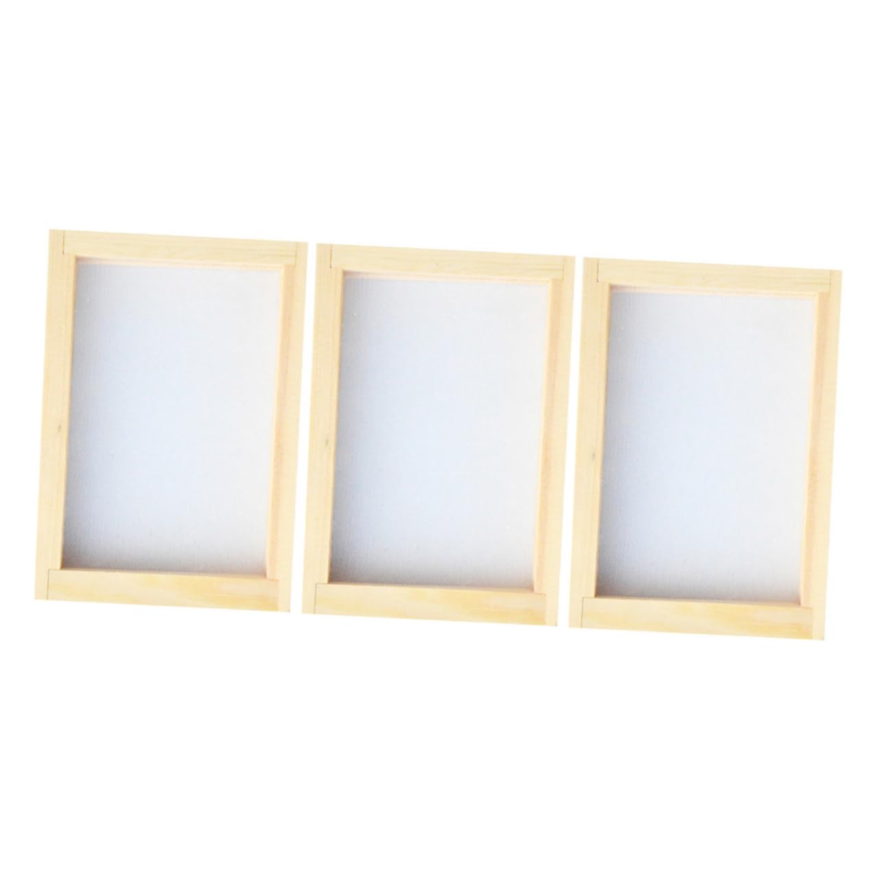 AUTSUPPL Enhance Cultural Skills DIY Paper Craft Kit 3pcs Paper Frame Molds for Boys and Girls