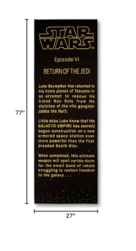 Tapete Star Wars Return of the Jedi 27x77 pulgadas miniatura 3