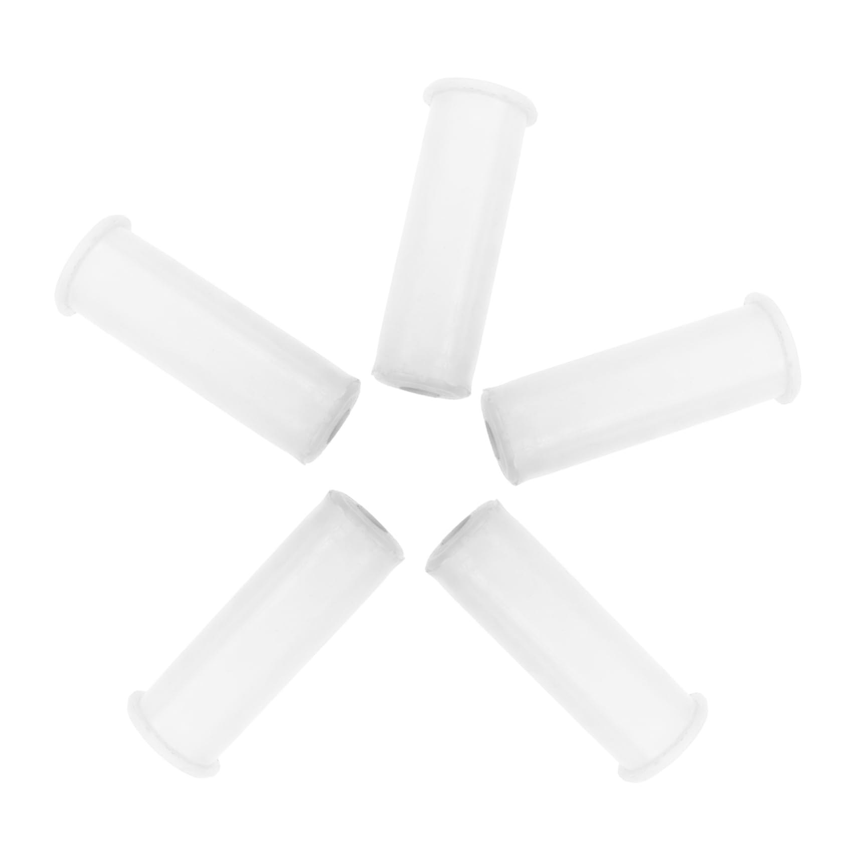 FRCOLOR Replacement Rod Sleeves 5pcs Plastic Pole Covers for Drip Stand Fits 1.9cm