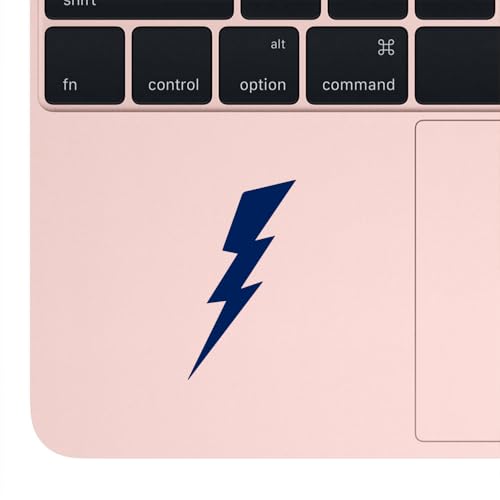 Image of Lighting 1 (Navy Blue) (Set of 2) Premium Waterproof Vinyl Decal Stickers for Laptop Phone Accessory Helmet Car Window Bumper Mug Tuber Cup Door Wall Decoration
