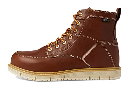 Image of KEEN Utility Men's San Jose 6 inch Alloy Toe Waterproof Wedge Work Boots