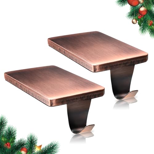 HMASYO Christmas Stocking Holders for Mantle Set...