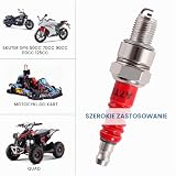 VooGenzek 1 Sztuk Świeca Zapłonowa A7TC, Świeca Zapłonowa Kosiarki, Wymiana Świecy Zapłonowej A7TC, dla GY6 50cc 70cc 90cc 110cc Motorower