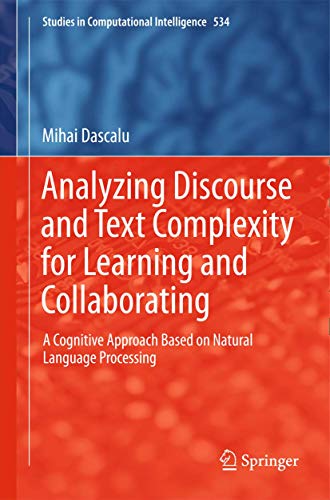 Analyzing Discourse and Text Complexity for Learning and Collaborating view 2