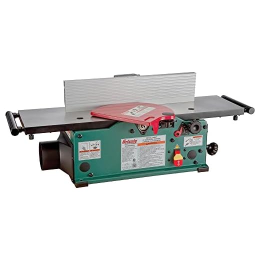 Grizzly Industrial G0947-8" Benchtop Jointer with Spiral-Type Cutterhead