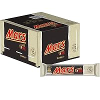 Mars Chocolate Bar with Nougat and Caramel 2 Pieces, 64 g (25 Bars)