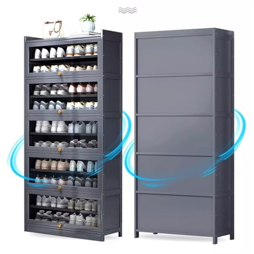 Meuble à chaussures petit format : la solution gain de place anti-poussière - 5