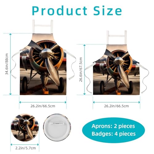 Tablier de serveuse imperméable et résistant pour restaurant et bistrot - 2
