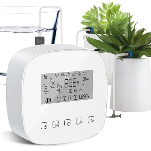 Smart Automatic Plant Watering System - Plant Watering Devices for 20 Potted Plants，Auto Drip...