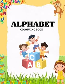 Paperback Alphabet Colouring Book