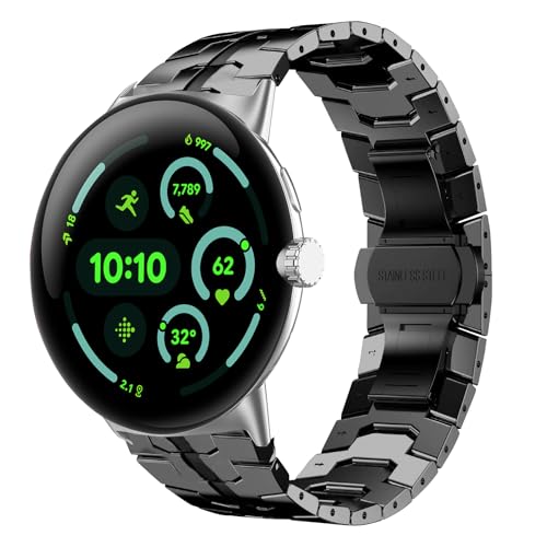 [HinZann] XeX pxgAGoogle Pixel Watch 4 45mm ΉĂ܂Aւ ^oh fB[X YAȒPɒEAtA X|[c oh Google Pixel Watch 3 4