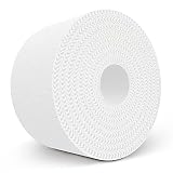 Sinewy Star (1 Pack White Athletic Sports Tape (45 Feet) - Very Strong Easy Tear No Sticky Residue -