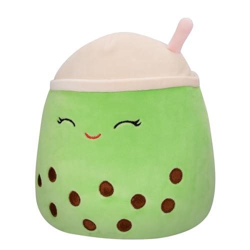 image for Squishmallows Original 8-Inch Kachina Kiwi and Sevda Boba Drink FlipAM