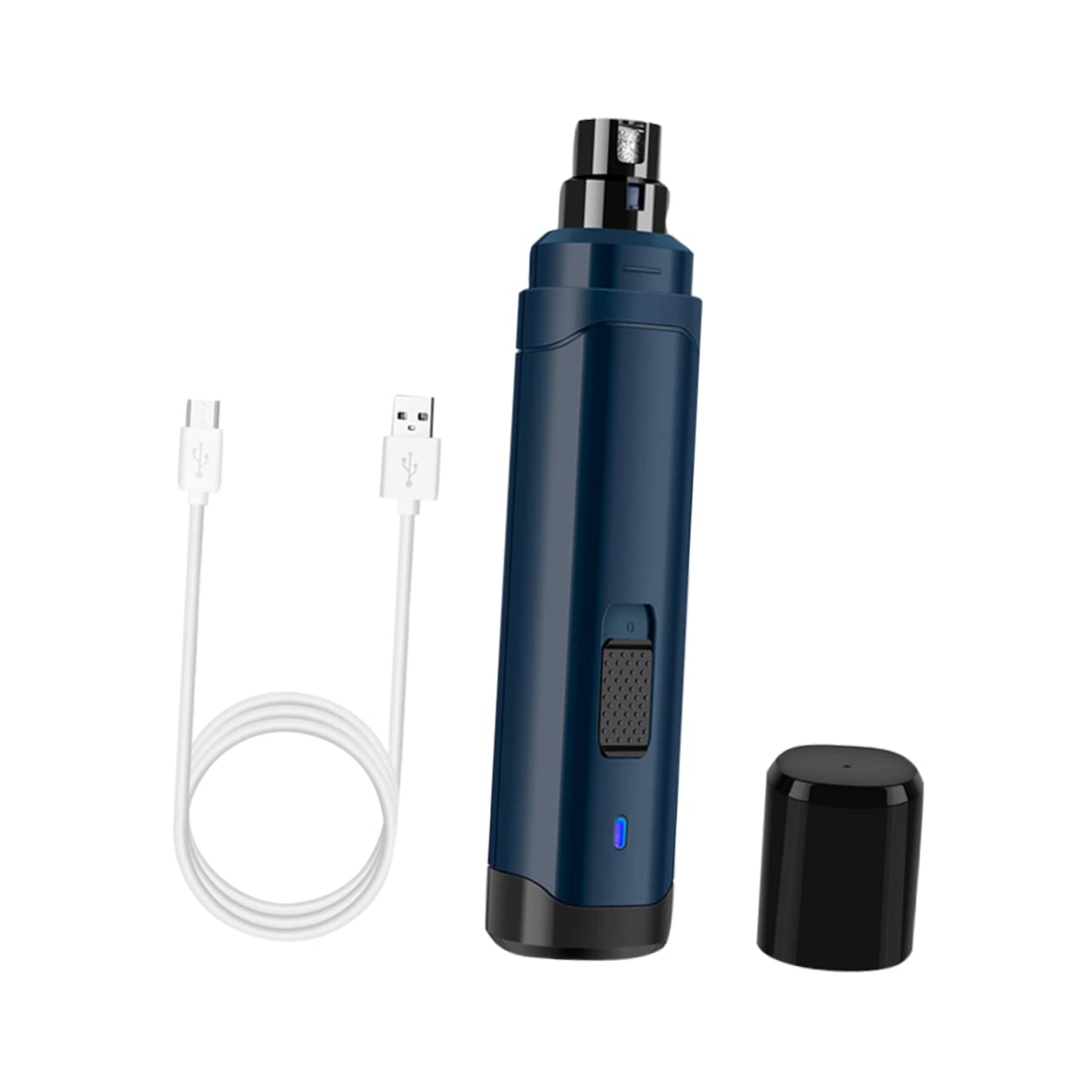 Toddmomy Recortador De Uñas Eléctrico para Mascotas Pulidor De Uñas para Patas De Perro Recargable Motor Silencioso Material Abs Fácil De Manejar para El Cuidado De Mascotas