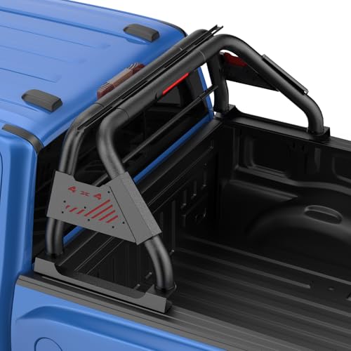 Universal Truck Bed Roll Bars for Full Size Trucks,Adjustable Sport