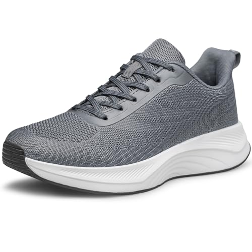 Image of BQQ Men's Walking Shoes Lightweight Breathable Running Sneakers Comfortable Tennis Athletic Shoes for Gym, Workout & Daily Wear