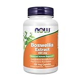 NOW Foods Supplements, Boswellia Extract 250 mg, plus Turmeric Root Extract, 120 Veg Capsules