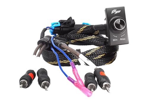 Rocker Switch Bass Knob - Control Your Bass Directly from Amplifirer & Works with Polaris Ride Cammand | RZR, Canam BRP Go, Defender, Xpedition & More