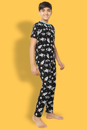 Image of Ninos Dreams Boys Cotton Coord Set /Boys Night Suit /Boys Loungewear /Boys Night Dress