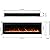 72" WiFi Smart Recessed Electric Fireplace Insert, 5 Flame Settings, Log Set or Crystal Options, Temperature Control by Touch Panel & Remote & App, 750/ 1500W Heater, Work with Alexa