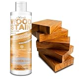 Holzbeize Wasserbasis - 250ml Goldene Eichenfarbe Beize und Lack