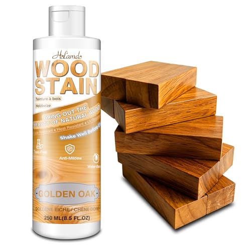 Water Based Wood Stain 8.5oz Golden Oak Indoor Outdoor Furniture Stain