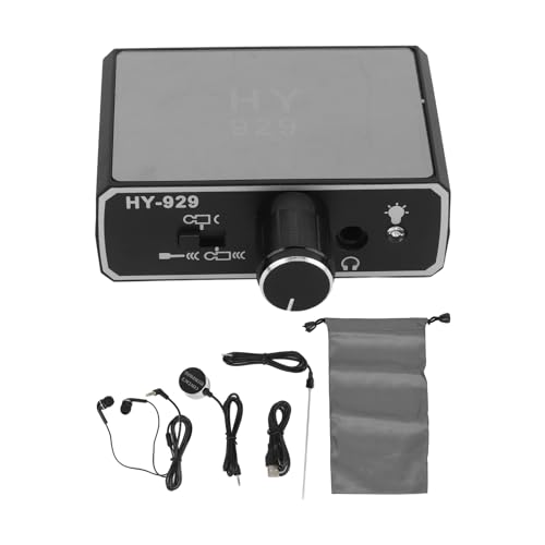 Détecteur de Fuite de Tuyaux, Détecteur de Fuite d'eau Acoustique Souterrain Haute sensibilité avec 2 Sondes, Amplification Sonore 20 000 Fois, Connexion pour écouteurs, Batterie