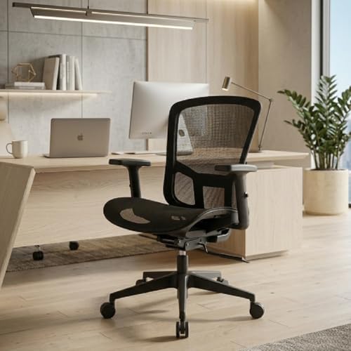 Cadeira Escritório Giratória Ergonômica Stoel Auris Confortável M...