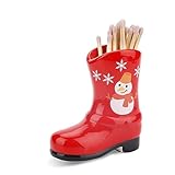 Cadeau parfait: Ce porte allumette pour botte en céramique est un cadeau idéal pour les mariages, la pendaison de crémaillère, Noël, la fête des mères ou les vacances, et la personne qui le reçoit sera surpris et heureux.