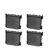 Fresh Air Filter kompatibel mit Liebherr Aktivkohlefilter 4 Stück Ersatz
