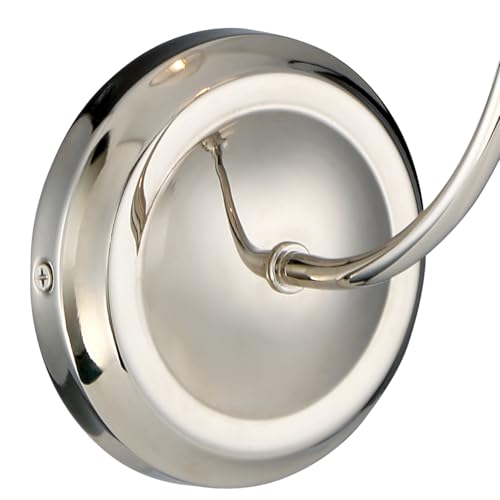 Image of Crystorama Libby Langdon Sylvan 4.75'' Polished Nickel Sconce