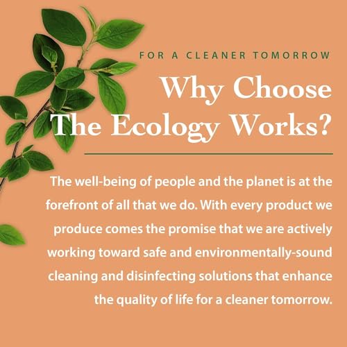 Image of The Ecology Works Solution - Plant-Based Dog & Cat Dander Remover Spray and Dust Mite Waste Reducer for Relief from Allergies - For Cleaning Home, Bedding, & Furniture Naturally
