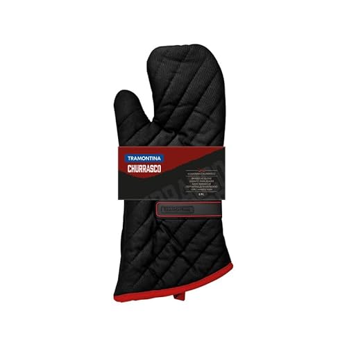 Luva para Churrasco, Algodão, Preto, Tramontina