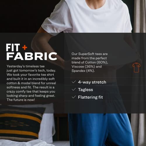 Pair of Thieves 3-Pack Slim Fit Crew Neck T-Shirts for Men - Super Soft Tagless T-Shirts for Men, Multipack Tee Undershirts3