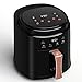 Produktbild Fritteusen,Heißluftfritteusen CCJ Air Fryer Digital LED Touchscreen,Anpassen von Funktionen, 75 bis 230 °C,1400W,8 Servierungen,Voreingestelltes Timing,Spülmaschinenfest