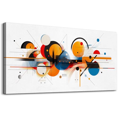 hyidecorart Large Wall Art For Living Room Wall Decorations For Bedroom Line Color Block Abstract Pictures Artwork Hang Pictures For Office Decor Hotel Canvas Prints Art Modern Wall Decoration