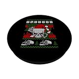 Zoom IMG-1 santa skull trucker funny ugly