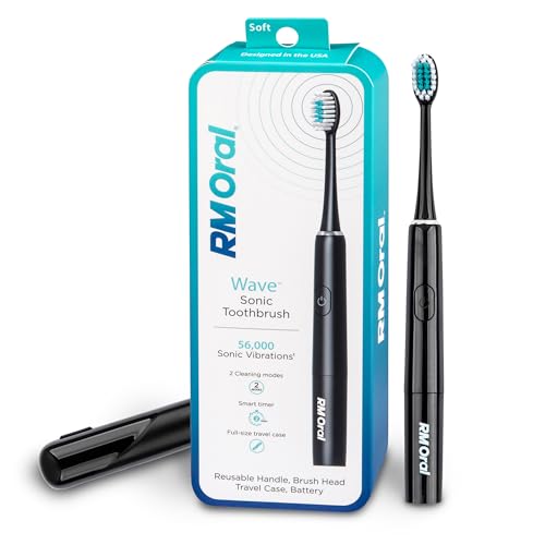 RM Oral Wave Sonic Toothbrush with Travel Case