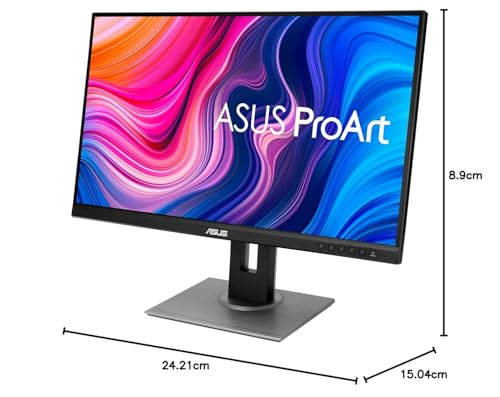 Image of ASUS Proart Display PA278QV WQHD, 27 Inch (68.58 Cm) 2560 X 1440 Pixels Monitor, 100% Srgb /Rec. 709, E < 2, IPS, Displayport Hdmi Dvi-D Mini Dp, Calman Verified, Eye Care, Anti-Glare