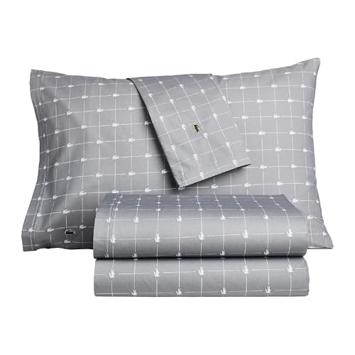 Image of Lacoste Slice Sheet Set, Twin XL, Sleet